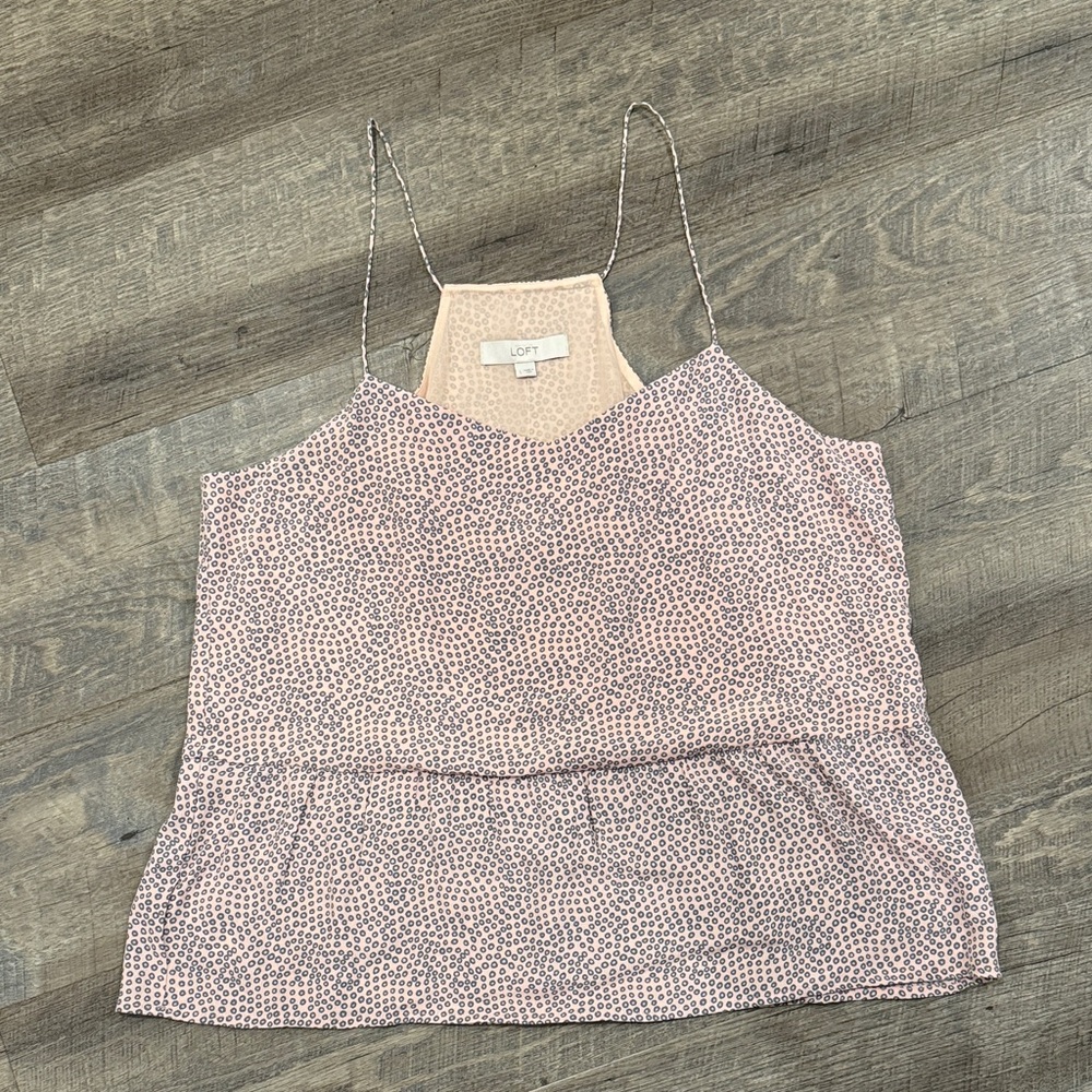 Women's Pink Patterned Top